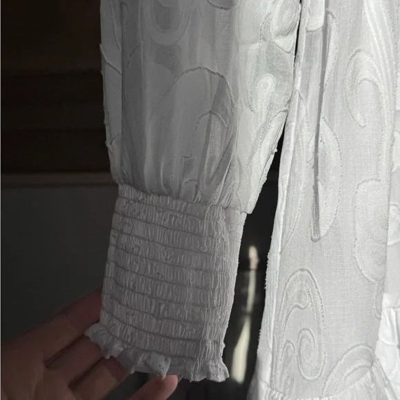 Lilly Pulitzer Resort White Long Sleeve Dress - Picture 4 of 9